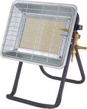 Vinco 71409 Stufa a Gas a Pannello Infrarossi Portatile Potenza 3.5 kW Grigio