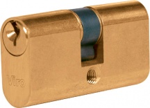 Viro 0745 Cilindro Serratura sicurezza da infilare L 54 mm Nottolino 0� 3 Chiavi
