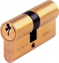 Viro 0920.2 Cilindro Serratura sicurezza da infilare 60 mm Nottolino 0� 3 Chiavi