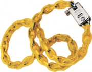 Viro 2640a2686 Catena Sicurezza Cementata Quadra + Lucchetto + Guaina mm 5.5 L.cm 90