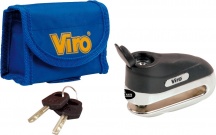 Viro 300.153.47 Bloccadisco moto scooter asta di chiusura � 10 mm Cromato