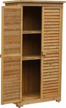 VivaGarden 845D47 Armadio da Esterno  Balcone in Legno 87x46,5x160 cm Legno