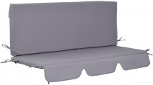 VivaGarden VG84G77 Cuscino per Dondolo da Giardino 130x45x5 cm Grigio Scuro