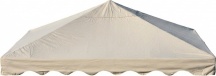 VivaGarden TOP COPERTURA MAXIMA ECRU Copertura Gazebo 4x3 Top di ricambio poliestere 400gmq Ecr�
