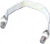 Vivanco 44102 Cavetto coassiale passafinestra Bianco  MaschioMaschio VIVANCO