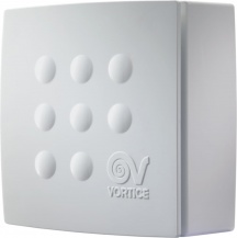 Vortice 11638 Aspiratore Bagno Soffitto Parete 85 m�h 27 Watt Vort Quadro Micro