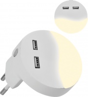 Vtac 8072056 Luce Spia Notturna a Led Smd 0,4 Watt Colore Bianco