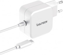 Vultech AU-67WTC Caricabatterie da Rete Universale USB-C 67 W Tecnologia GaN