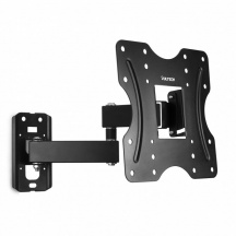 Vultech BTV-2342LITE Supporto TV a Parete Girevole 23" a 42" Portata 20 Kg Nero