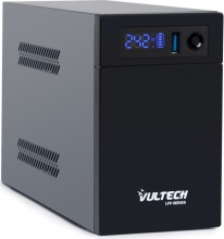 Vultech UPS1000VA-LFP Gruppo Continuit� linea interattiva 1 kVA 530W 2 prese AC
