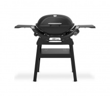 WEBER 1501099 Barbecue a Gas da Giardino 4.1 kW Bruciatore Inox Nero  Q 2200N