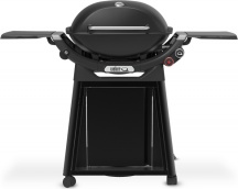 WEBER 1501135 Barbecue a Gas da Giardino 2 Bruciatori Inox Nero  Q 3200N+