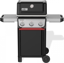 WEBER 1502091 Barbecue a Gas da Giardino 3 Bruciatori Inox Nero  Spirit E-315
