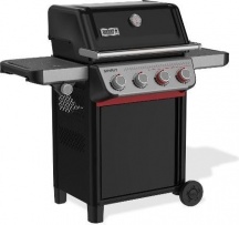 WEBER 1502112 Barbecue a Gas da Giardino 4 Bruciatori Inox Nero  Spirit E-435