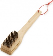 WEBER 6275 Spazzola Piccola con Manico in Bamboo Accessorio per Barbecue 30 cm