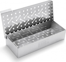 WEBER 7576 Affumicatore Barbecue per Alimenti Carne Pesce in Acciaio Inox