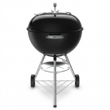 WEBER Original Kettle Barbecue a Carbonella � 57 cm con Coperchio e Ruote