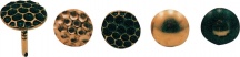 Weiland bullette ottone lisce 9 mm confezione 1000 pz