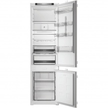 Whirlpool WHK2 5322 B4E Frigorifero Combinato da Incasso 300L Cl.E No Frost Metal