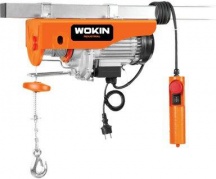 Wokin 738005 Paranco Elettrico Potenza 1600 Watt Cavo 12 mt Portata max 999 Kg