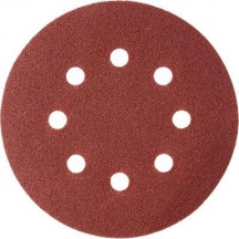 Wokin 776015 Carta Abrasiva Velcrata Levigatrice Grana 150 Mm 125 Pz. 5