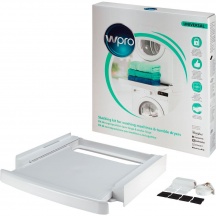 Wpro SKS101 Kit Colonna Bucato Lavatrice Asciugatrice 60 cm Ripiano Scorrevole