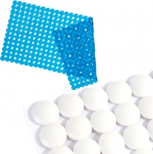 Xtra 159 Tappeto Vasca Rond� cm 72x36 Blu