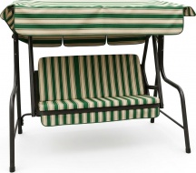 Xtra 557 Cuscino per Dondolo da Giardino 180x54x7 cm Verde