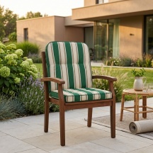 Xtra 576 Cuscino Multiriga Verde Schienale Basso 49+40x44