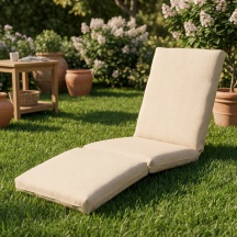 Xtra 588 Cuscino per Lettino Prendisole da Giardino 70+45+50x5 cm Ecr�