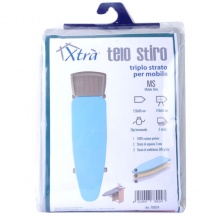 Xtra COP252 Telo Asse Stiro in Cotone Triplo Strato Mobile 120x65