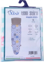Xtra COP514 Telo Asse Stiro in Cotone Doppio Strato 124x46