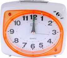 Xtra PT127-1526-11 Orologio Sveglia Oval Arancio 07146