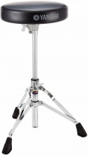 YAMAHA DS550U Sgabello da musicista Tamburo Nero Cromo Seduta imbottita Nero