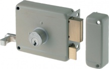 Yale 630 Serratura Legno Applicare  C.Tondo Fisso M2+Tirante E.mm 40 Sx