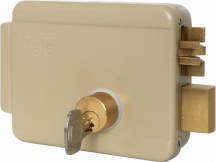 Yale 68080501 Serratura Elettrica Cancelli Cilindro esterno 50 mm Dx  Linea 68080
