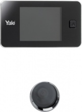 Yale Elettronico Spioncino  Argento Con Schermo Lcd 3,2" mm. 38-110