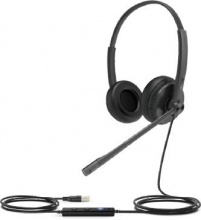 Yealink UH34-DUAL-LITE UH34 Lite Cuffie Gaming a Padiglione Cablate Microfono Nero