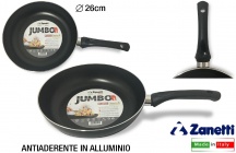 Zanetti 440626 Padella Antiaderente in Alluminio 26 cm Manico Bachelite Jumbo
