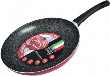 Zanetti 450820 Padella Antiaderente in Alluminio 20 cm Manico Bachelite La Rossa