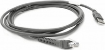 Zebra CBA-U21-S07ZBR Cavo seriale Nero 2,1 m USB EAS