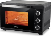 Zephir ZHC21N Fornetto elettrico 21 Litri 1500 Watt Forno Luce Timer Silver