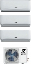 Zephir ZTRIOWIFI Climatizzatore Trial Split Inverter 9+9+12 Btu A++A+ Wi-Fi
