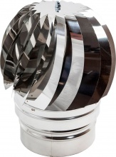 Zinco Group 12 �15 Fumaiolo Antivento Turbo Terminale Inox Scarico Fumi Tondo 15 cm 12