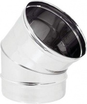 Zinco Group 3887f3933 Gomito Inox Aisi 304 45� cm 14