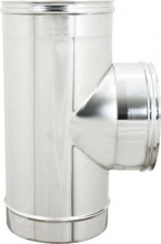 Zinco Group 3913e3959 Tubo a Tee 90� Mff Acciaio Inox Aisi 304 cm 8
