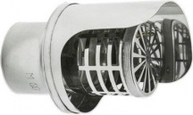Zinco Group 3916h3962 Terminale Scarico Pellet + Antivento cm 8