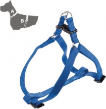 Zoov 1034 Set 12 Pettorine per Cani Regolabile 15 mm x 3551 cm in Nylon colore Blu