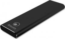 Atlantis A06-M2-SATA-01 Land Contenitore Box Esterno Ssd Nero M.2