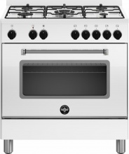 La Germania AMN855EBV24 Cucina a Gas 5 Fuochi 80x50 cm Classe A  Americana